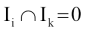 I(i) metszet I(k)=0